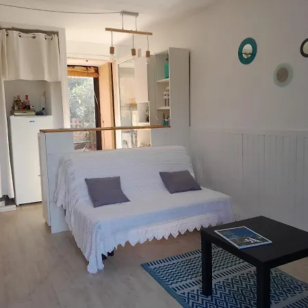 Apartment Studio Cabine Avec Jardin Presqu'ile De Giens